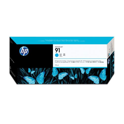 HP C9467A Patron Cyan 775ml No.91 (Eredeti)