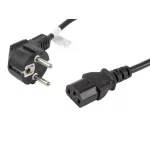 Lanberg CA-C13C-11CC-0018-BK IEC320 C13 10A fekete tápkábel 1,8m