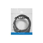 Lanberg CA-C13C-11CC-0030-BK IEC320 C13 10A fekete tápkábel 3m