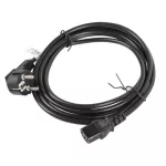 Lanberg CA-C13C-11CC-0030-BK IEC320 C13 10A fekete tápkábel 3m