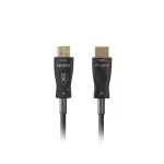 Lanberg CA-HDMI-30FB-0100-BK HDMI 2.1 apa-apa fekete aktív optikai AOC kábel 10m