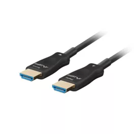   Lanberg CA-HDMI-30FB-0300-BK HDMI 2.1 apa-apa fekete aktív optikai AOC kábel 30m