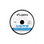 Lanberg CA-HDMI-30FB-1000-BK HDMI 2.1 apa-apa fekete aktív optikai AOC kábel 100m
