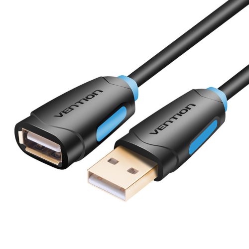 Vention USB-A 2.0/M -> USB-A 2.0/F 1,5m (hossz, PVC), kábel