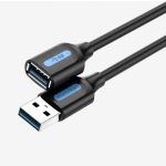 Vention USB-A 3.0/M -> USB-A 3.0/F,  (hosszabbító,PVC), 1,5m, kábel