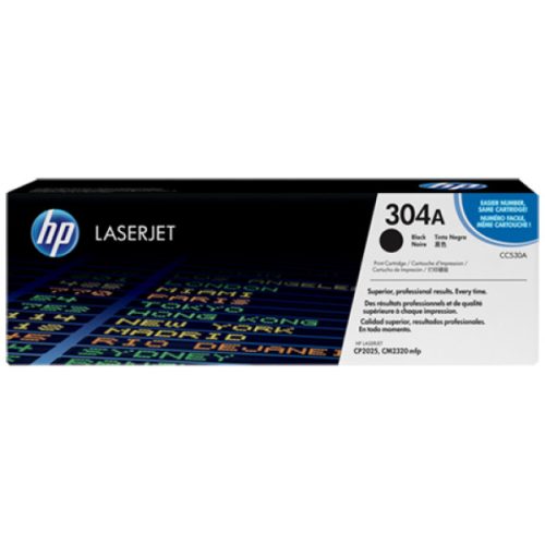 HP CC530A Toner Black 3.500 oldal kapacitás No.304A