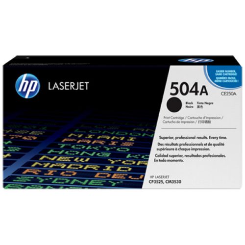 HP CE250A Toner Black 5.000 oldal kapacitás No.504A