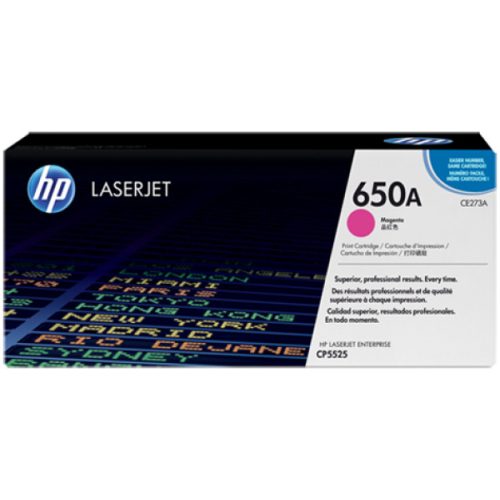 HP CE273A Toner Magenta 15.000 oldal kapacitás No.650A