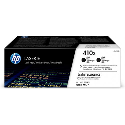 HP CF410XD Toner Black 2*6.500 oldal kapacitás No.410X