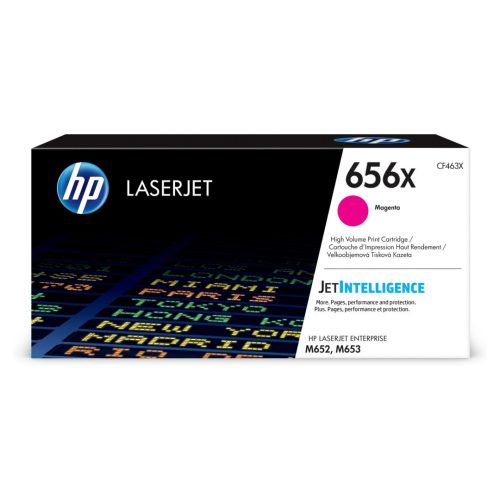 HP CF463X Toner Magenta 22.000 oldal kapacitás No.656X