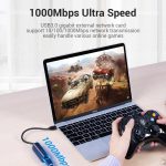 Vention USB-C/M -> RJ45 (gigabit) , adapter