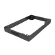 Lanberg CK01-60-B 600x1000mm fekete lábazat álló rack szekrényhez