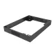 Lanberg CK01-66-B 600x600mm fekete lábazat álló rack szekrényhez