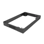 Lanberg CK01-68-B 600x800mm fekete lábazat álló rack szekrényhez