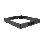 Lanberg CK01-88-B 800x800mm fekete lábazat álló rack szekrényhez