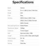 Vention USB-C 3.2 -> USB-A 3.2*4, hub