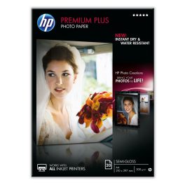   HP A/4 Prémium Plus Félfényes Fotópapír 20lap 300g (Eredeti)