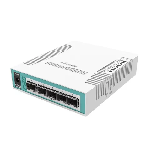 MikroTik CRS106-1C-5S 5xSFP 1xCombo port asztali Cloud Router Switch