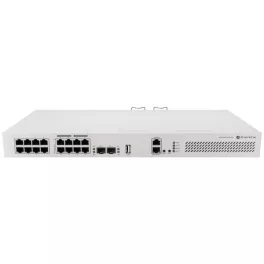   MikroTik CRS418-8P-8G-2S+RM 19 1U 8xGbE LAN 8xGbE PoE LAN 2xSFP+ port Rackmount Cloud Router Switch