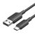 Vention USB-A 2.0/M -> USB-C/M, 1m,(fekete), kábel