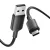 Vention USB-A 2.0/M -> USB-C/M, 2m,(fekete), kábel