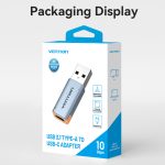 Vention USB-A/M 3.1 -> USB-C/F, ( 10Gbps adat) adapter
