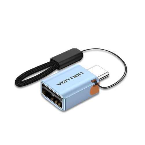 Vention USB-C 3.1/M -> USB-A,  (alu, szürke), adapter