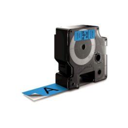   Utángyártott DYMO D1 D53716 24mm x 7m kék-fekete #S0720960