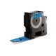 Utángyártott DYMO D1 D53716 24mm x 7m kék-fekete #S0720960