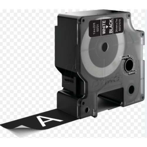 Utángyártott DYMO D1 D53721 24mm x 7m fekete-fehér #S0721010
