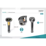 DIGITUS DA-81001 1D RJ45 vonalkódolvasó kit állvánnyal