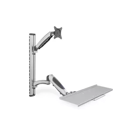   DIGITUS DA-90354 flexibilis monitor VESA 100x100 + billentyűzet tartó konzol fali munkaállomás