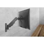 DIGITUS DA-90396 Gázrugós fali univerzális VESA 75/100 1-es fekete monitor tartó konzol