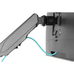 DIGITUS DA-90396 Gázrugós fali univerzális VESA 75/100 1-es fekete monitor tartó konzol
