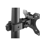 DIGITUS DA-90437 C-bilincses univerzális VESA 75/100 fekete monitor tartó állvány