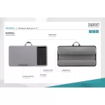 DIGITUS DA-90441 Hordozható notebook tartó munkaállomás