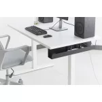 DIGITUS DA-90448 Asztal alatti fekete kábelvezető csatorna