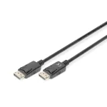 DIGITUS DB-340100-020-S Display port apa -> display port apa 2m kábel