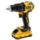 DEWALT Ütvefúró-csavarozó, 18V, XR, kefe nélküli, 2Ah