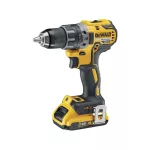 DEWALT Fúrócsavarozó, 18V, 2x2Ah, Li-Ion, kefe nélküli