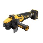 DEWALT Sarokcsiszoló, 125mm, 18V XR szabályozató, akkumulátor nélkül