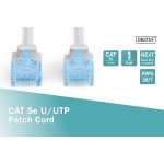 DIGITUS DK-1511-015 Cat.5e U/UTP PVC 1,5m szürke patch kábel