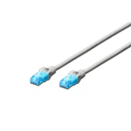   DIGITUS DK-1512-100 Cat.5e U/UTP PVC 10m szürke patch kábel