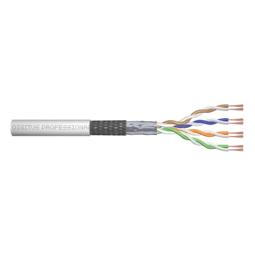 DIGITUS DK-1531-P-305-1 Cat.5e SF/UTP PVC 305m dobozos szürke patch kábel