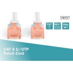 DIGITUS DK-1612-020 Cat.6 U/UTP PVC 2m szürke patch kábel