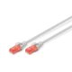 DIGITUS DK-1617-005 Cat.6 U/UTP LSZH 0,5m szürke patch kábel