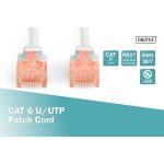 DIGITUS DK-1617-010 Cat.6 U/UTP LSZH 1m szürke patch kábel