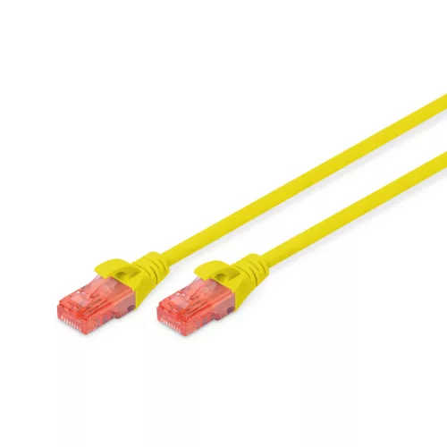 DIGITUS DK-1617-020/Y Cat.6 U/UTP LSZH 2m sárga patch kábel