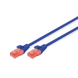 DIGITUS DK-1617-050/B Cat.6 U/UTP LSZH 5m kék patch kábel