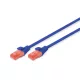 DIGITUS DK-1617-050/B Cat.6 U/UTP LSZH 5m kék patch kábel